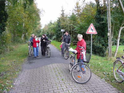 Begehung zur Baumpflanzaktion