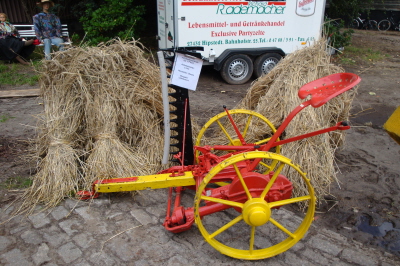 Mhbalken mit Bodenantrieb fr 1 Pferd