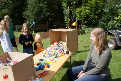 Bianca gibt Preise aus