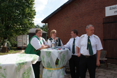 Schtzenverein Klenkendorf - untersttzt mit der Laserschiessanlage